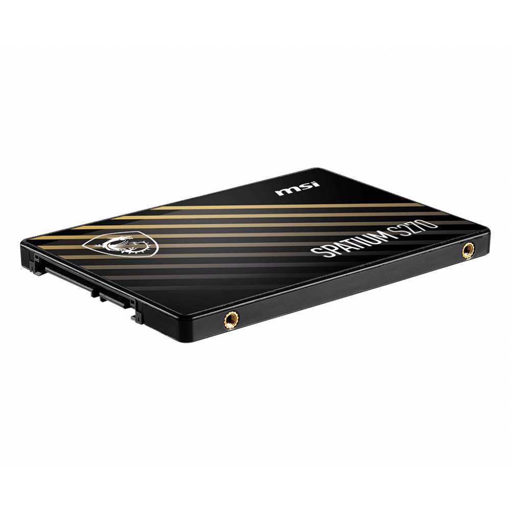 MSI 240GB SPATIUM S270 SATA 3.0 2.5" SSD (500MB Okuma / 400MB Yazma)