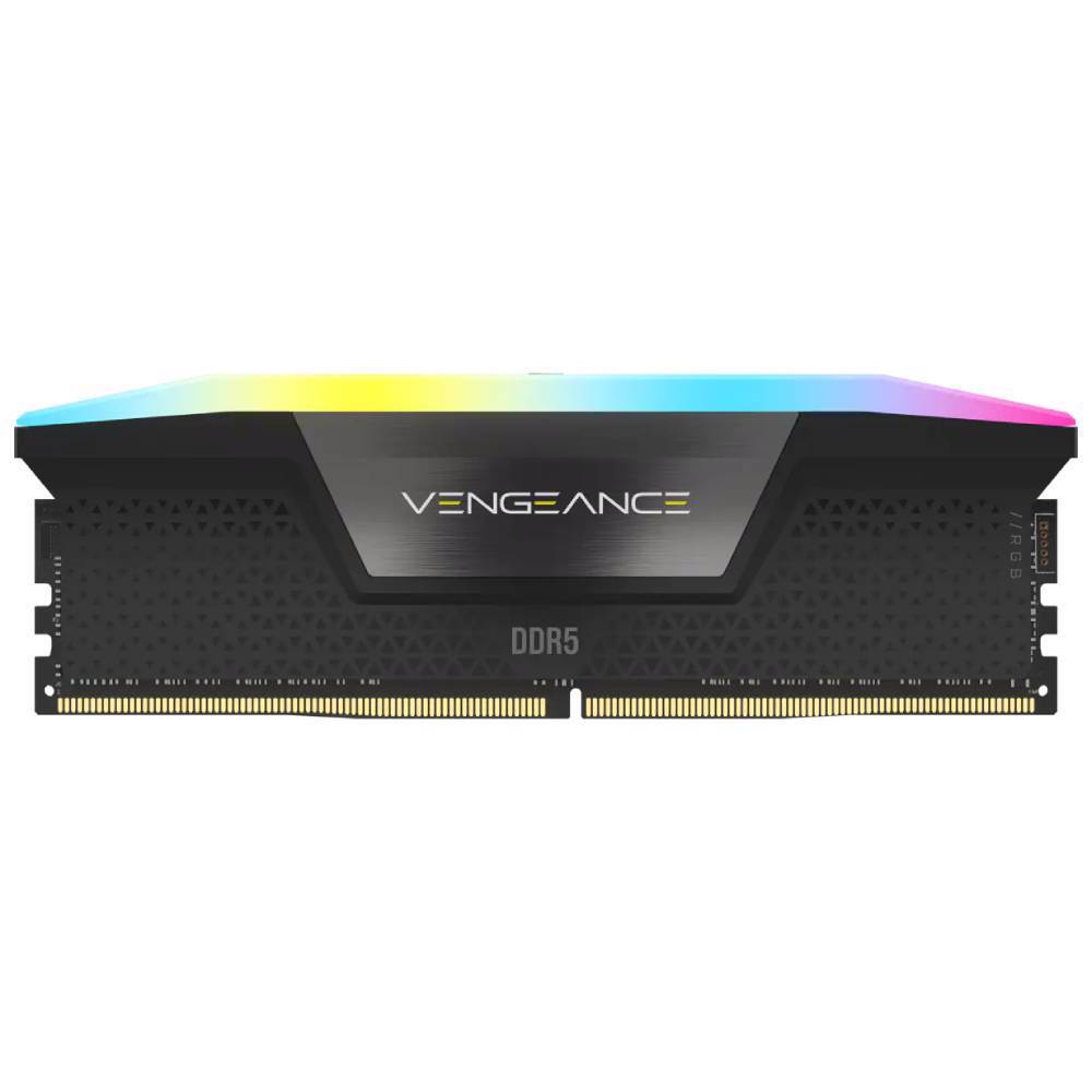 CORSAIR 32GB(2x16GB) Vengeance RGB 7200MHz CL34 DDR5 Siyah Dual Kit Ram