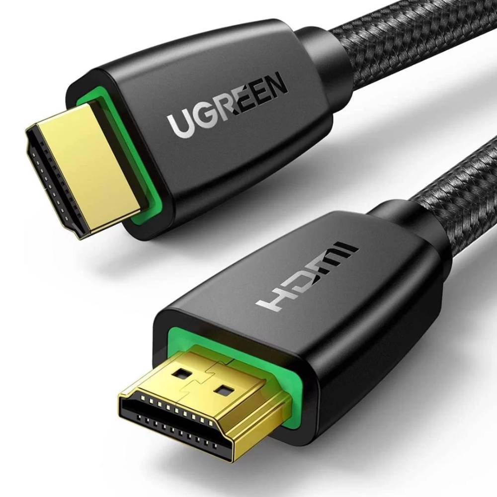 Ugreen Örgülü 4K 18Gb/s HDMI 2.0 Siyah 3m Kablo