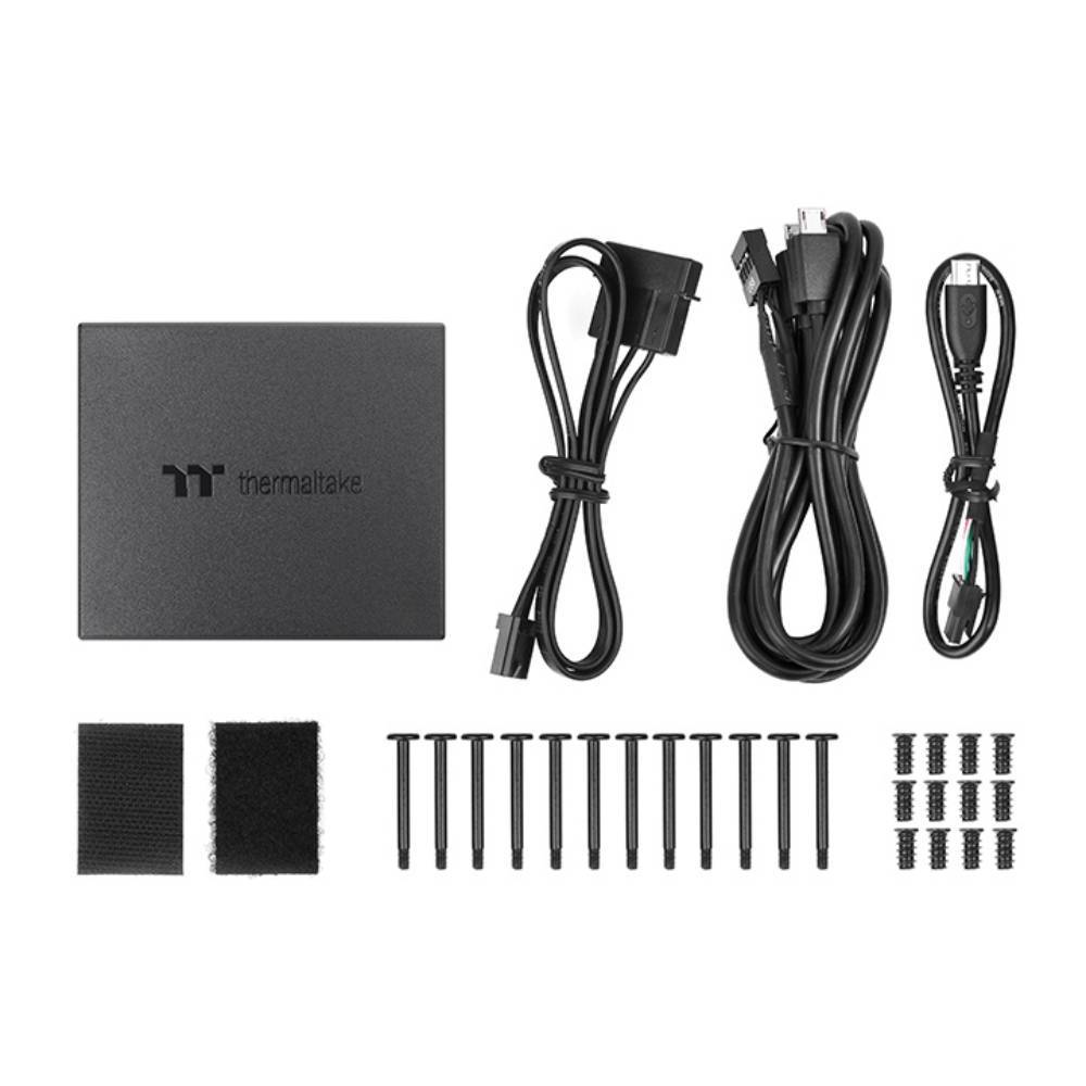 Thermaltake TOUGHFAN 12 RGB 120mm Yüksek Statik Basınçlı Radyatör Kasa Fanı (3-Fan Pack)