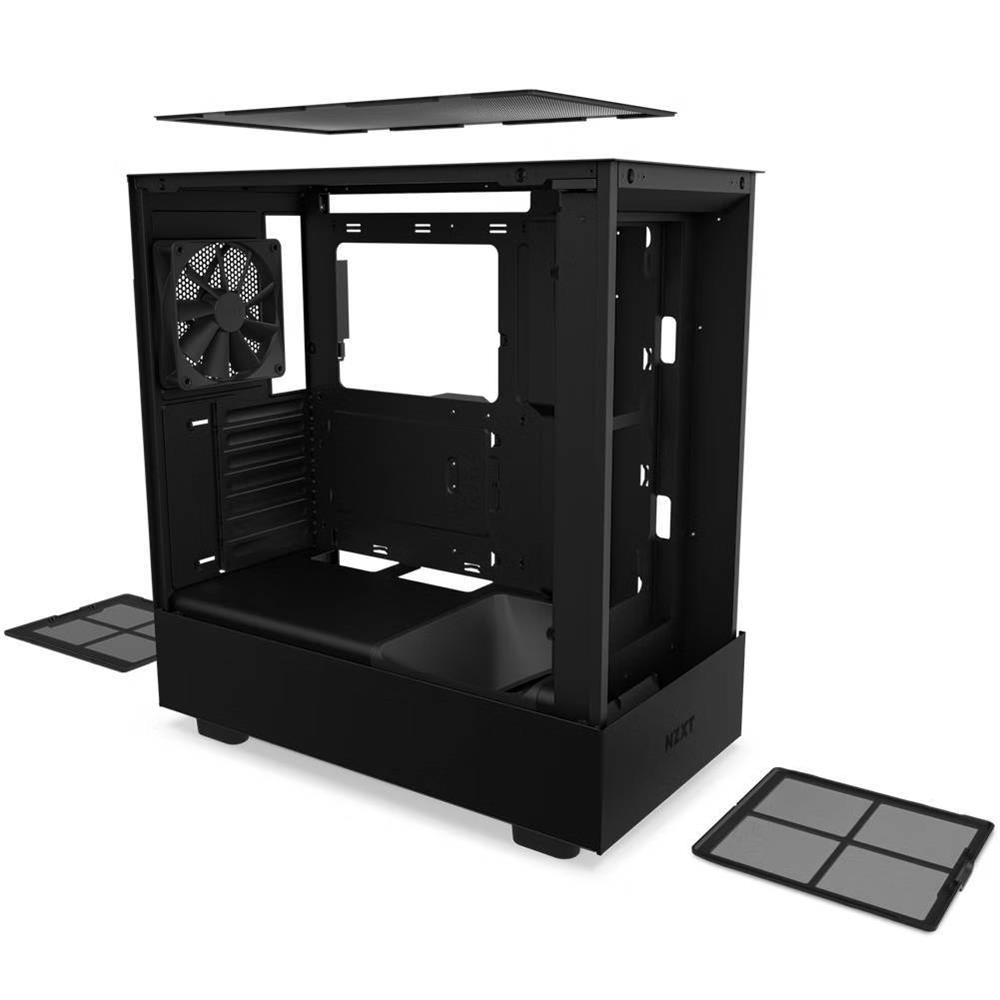 NZXT H5 Flow Edition ATX 750W 80+ Bronze USB 3.2 Siyah Mid Tower Kasa