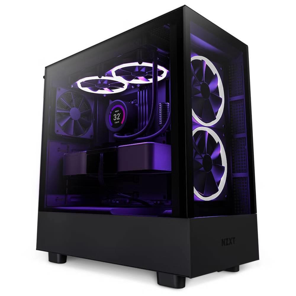 NZXT H5 Elite ATX 750W 80+ Bronze USB 3.2 Siyah Mid Tower Siyah Kasa