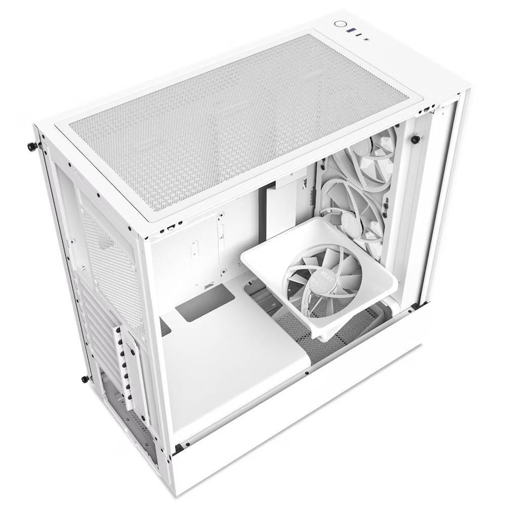 NZXT H5 Elite ATX 750W 80+ Bronze USB 3.2 Beyaz Mid Tower Kasa