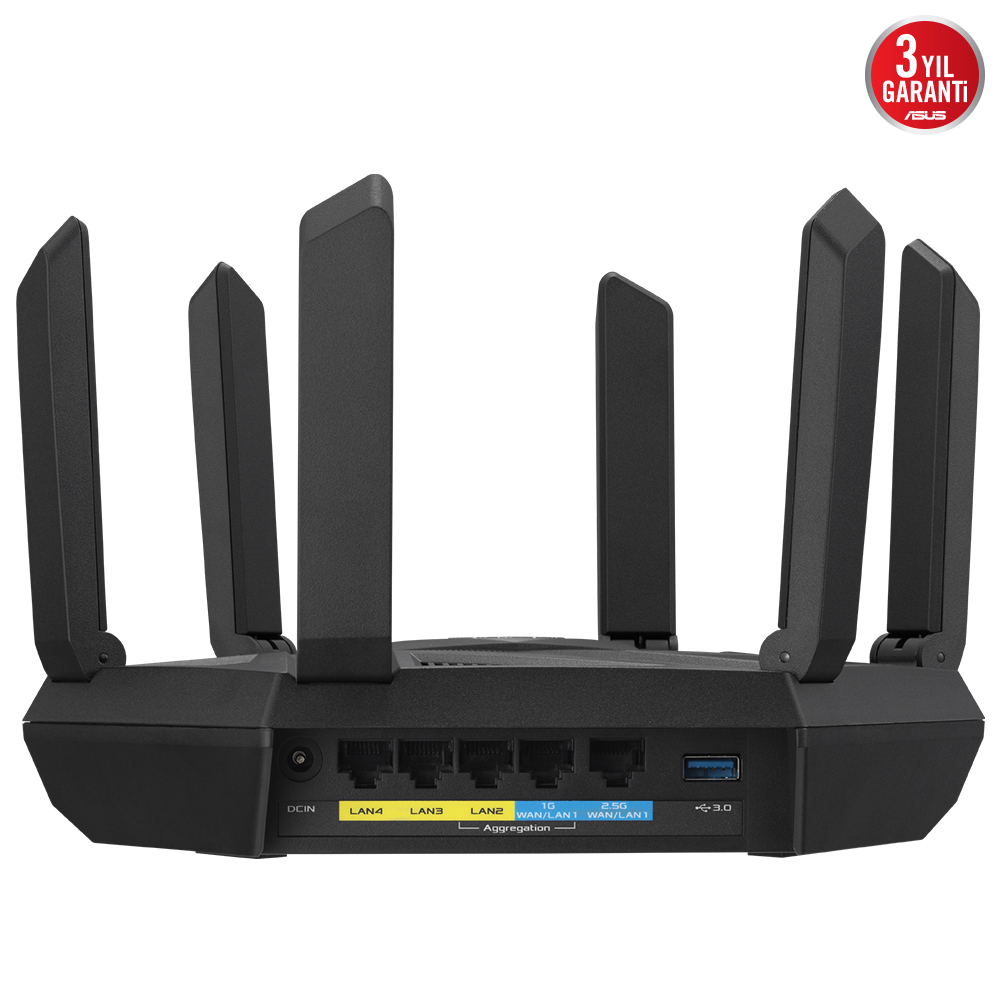 ASUS RT-AXE7800 AXE7800 Tri-band WiFi 6E 6GHz 802.11ax Router