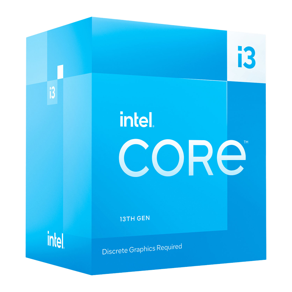 INTEL Core i3 13100F 3.3GHz 12MB Önbellek 4 Çekirdek Soket 1700 10nm İşlemci