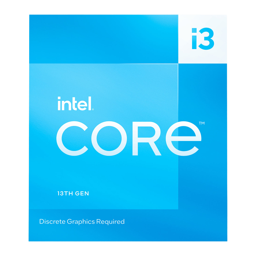 INTEL Core i3 13100F 3.3GHz 12MB Önbellek 4 Çekirdek Soket 1700 10nm İşlemci