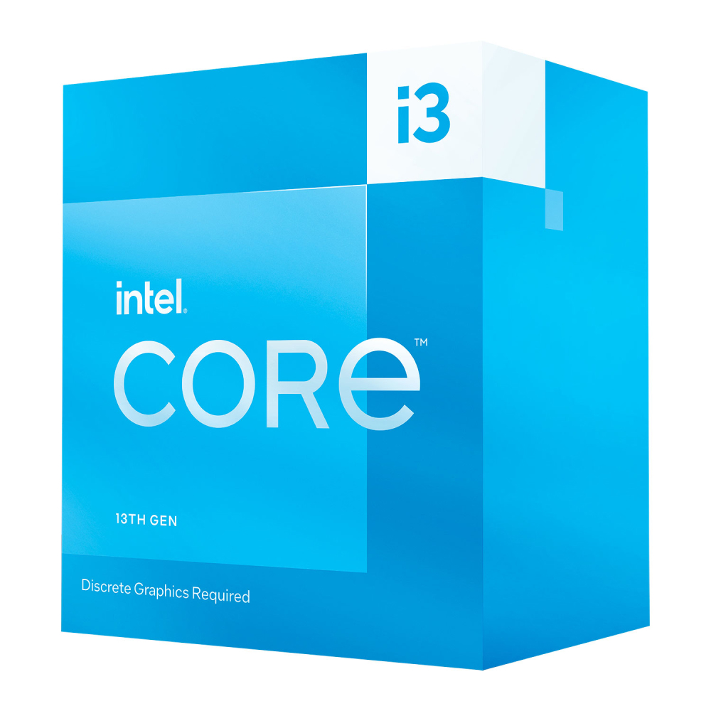 Intel Core i3 13100F 3.3GHz 12MB Önbellek 4 Çekirdek Soket 1700 10nm İşlemci