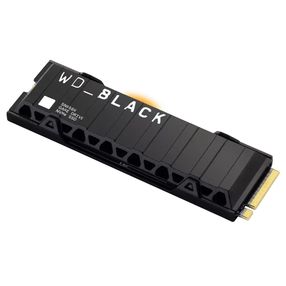 WD BLACK 1TB SN850X Heatsink Gen4x4 NVMe 2280 M.2 SSD (7300MB Okuma / 6300MB Yazma)