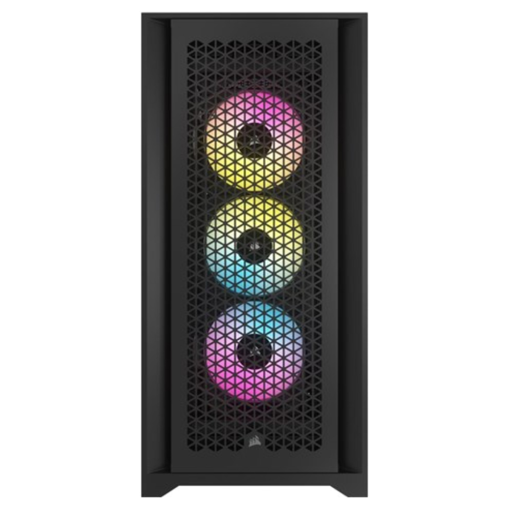 CORSAIR iCUE 5000D RGB AIRFLOW Tempered Glass USB 3.2 Siyah Mid Tower Kasa