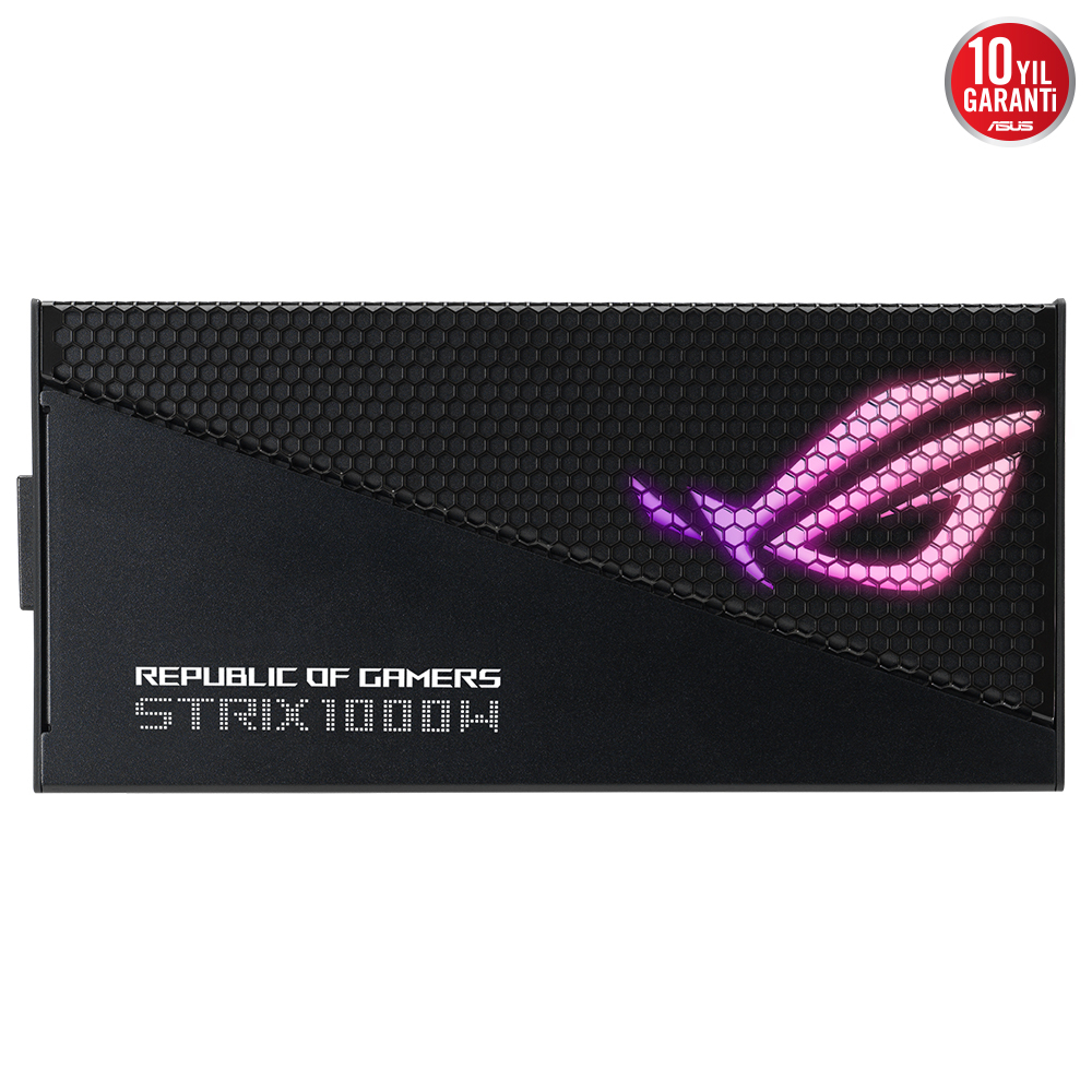 ASUS ROG STRIX 1000W 80+ Gold AURA ATX3.0 PCIe5.0 Full Modüler 135mm Fanlı PSU