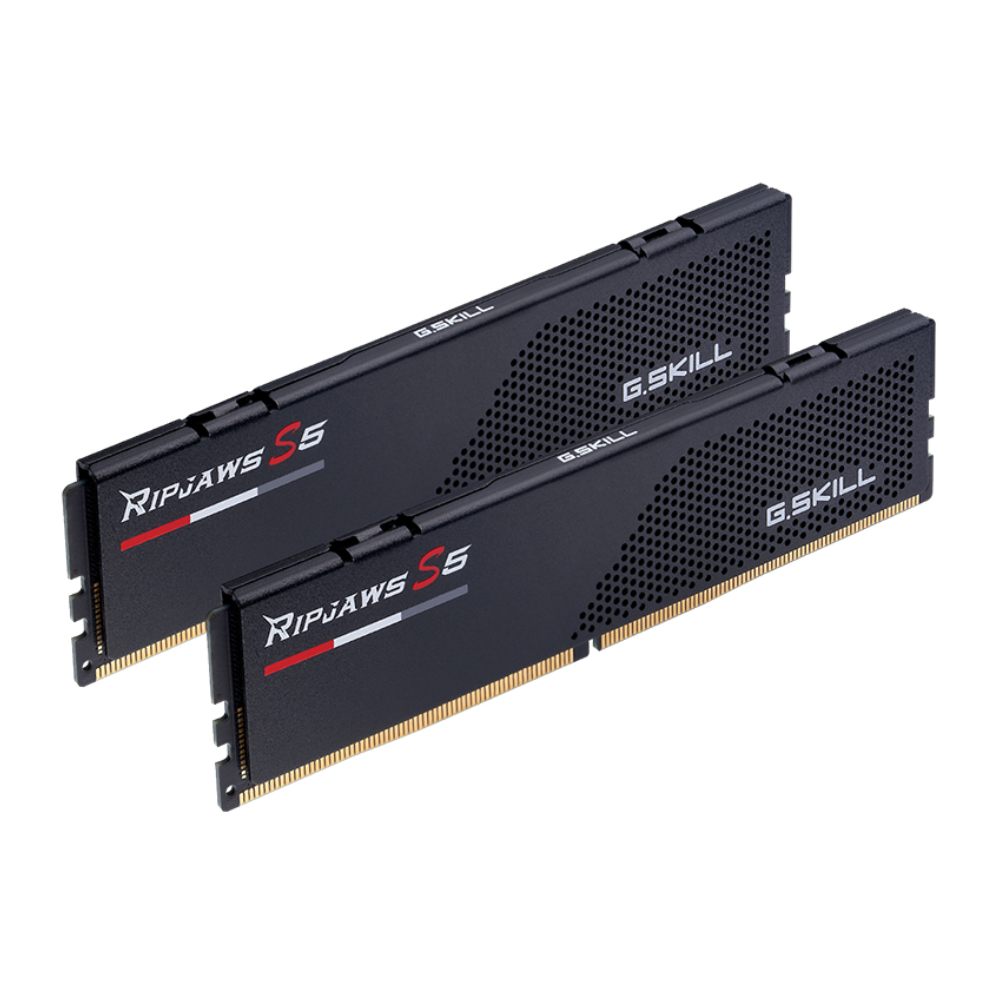 GSKILL 32GB (2x16GB) Ripjaws S5 6400Mhz CL32 DDR5 Siyah Dual Kit Ram