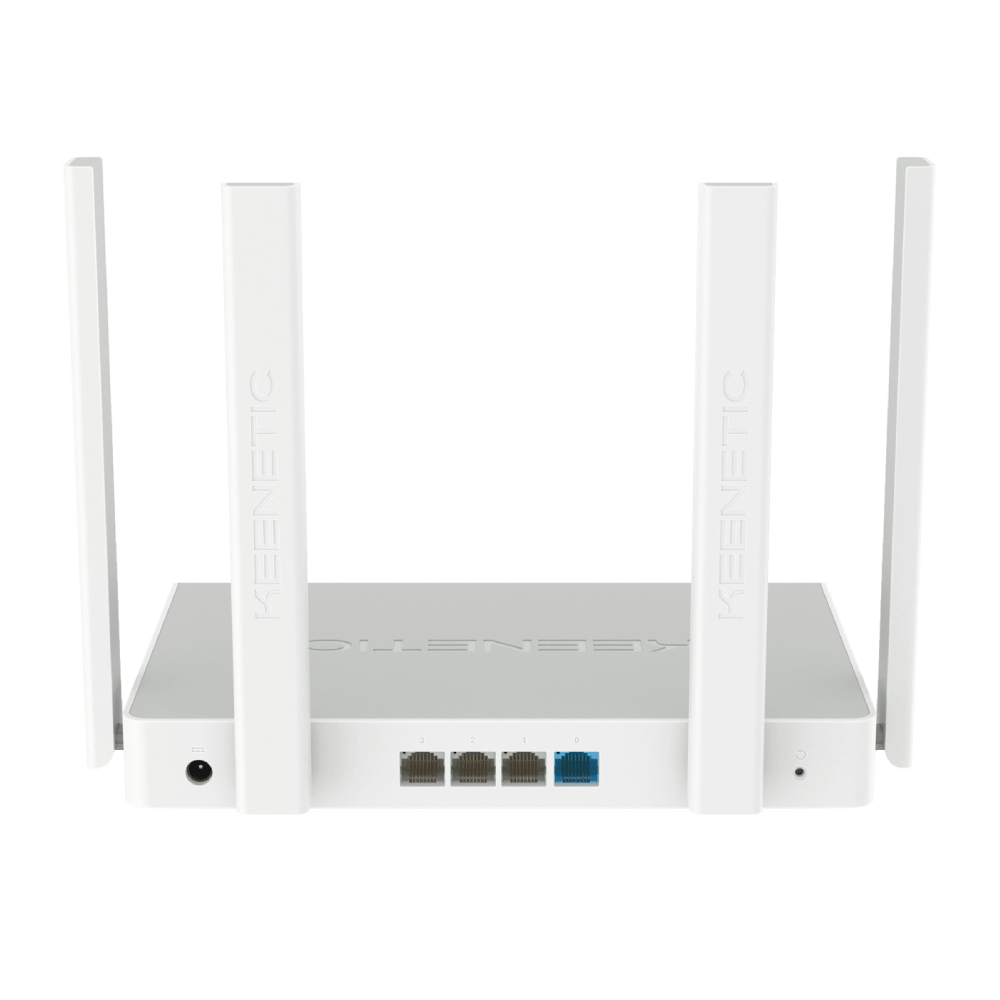 Keenetic Sprinter AX1800 Mesh Wi-Fi 6 Gigabit WPA3 VPN Fiber Extender Router