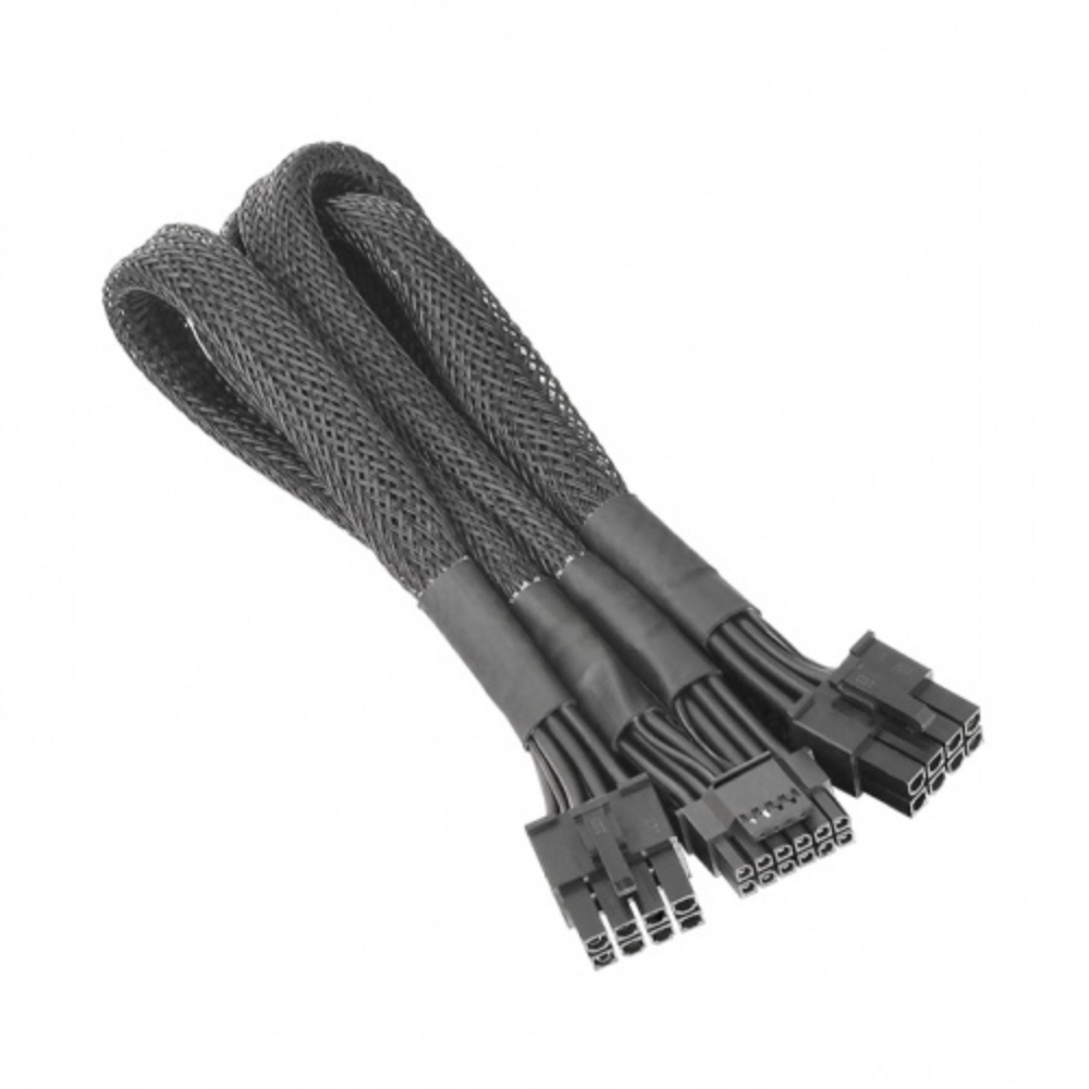 Thermaltake PCIe Gen5 Dual 8pin-12+4 Pin Dönüştürücü Sleeved Kablo  