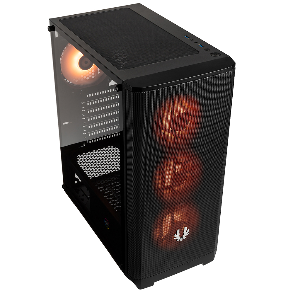 BitFenix Nova Mesh SE Siyah Tempered Glass ARGB USB 3.0 ATX Mid Tower Kasa