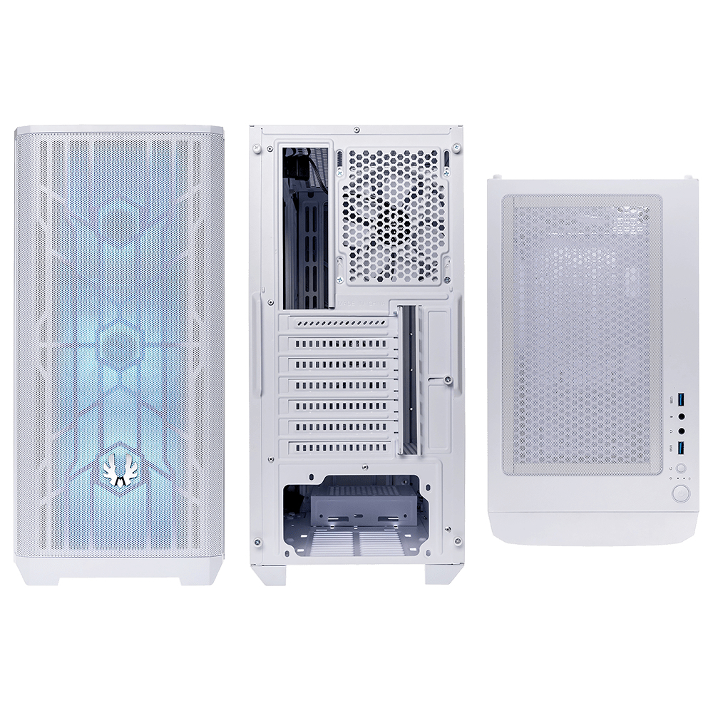 BitFenix Nova Mesh SE 600W 80+ Tempered Glass USB 3.0 ATX Beyaz Mid Tower Kasa