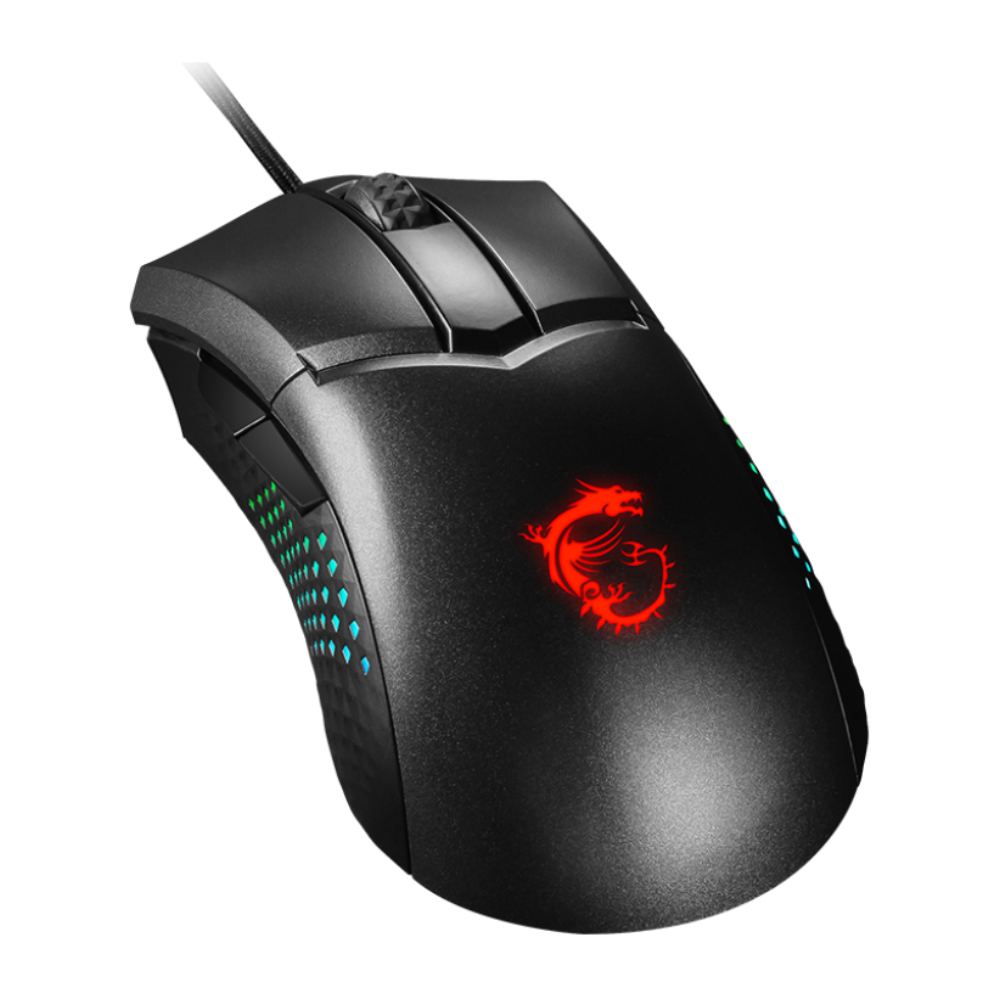 MSI CLUTCH GM51 LIGHTWEIGHT RGB 6400 DPI RGB Kablolu Siyah Gaming Mouse