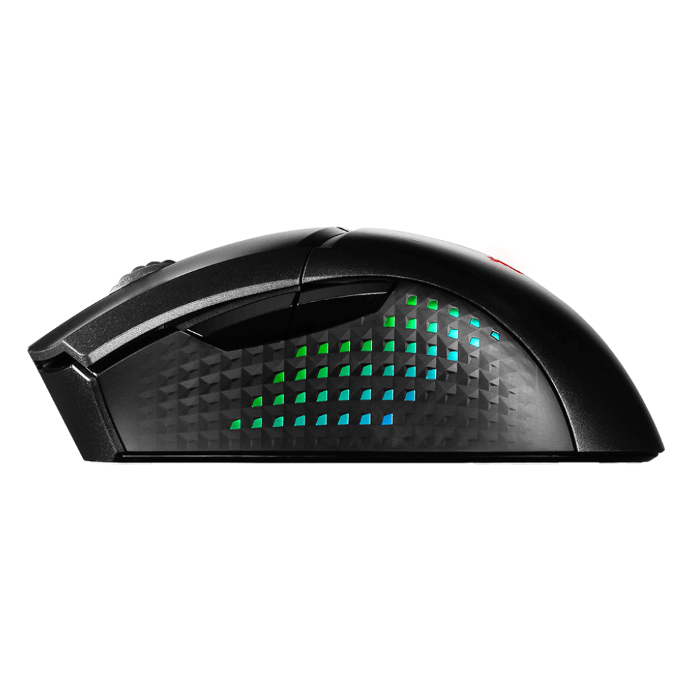 MSI CLUTCH GM51 LIGHTWEIGHT Wireless RGB 6400 DPI RGB Kablosuz Siyah Gaming Mouse
