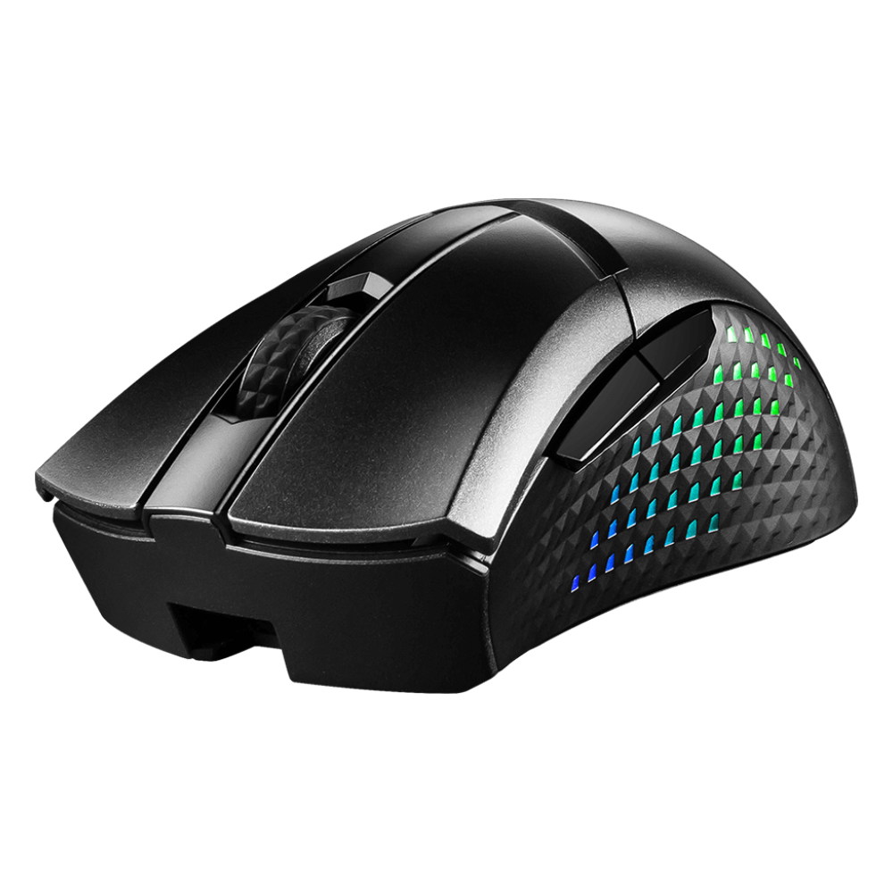 MSI CLUTCH GM51 LIGHTWEIGHT Wireless RGB 6400 DPI RGB Kablosuz Siyah Gaming Mouse
