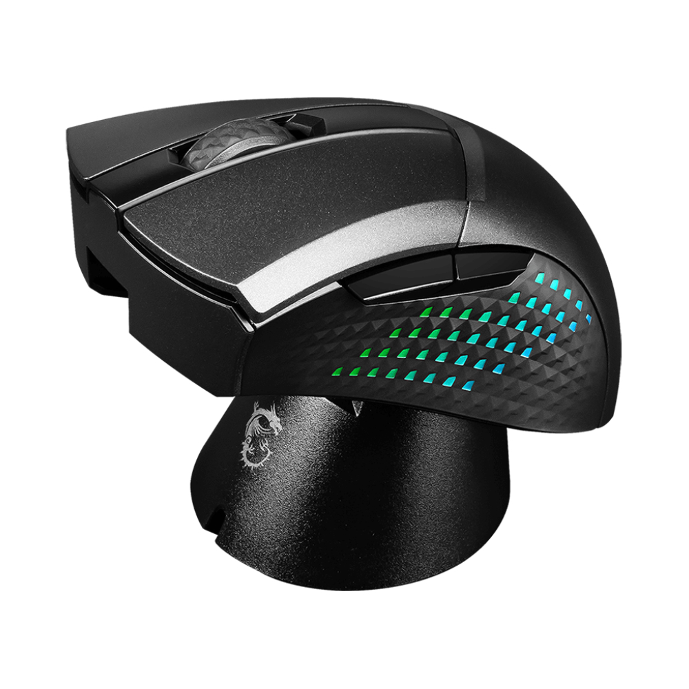 MSI CLUTCH GM51 LIGHTWEIGHT Wireless RGB 6400 DPI RGB Kablosuz Siyah Gaming Mouse