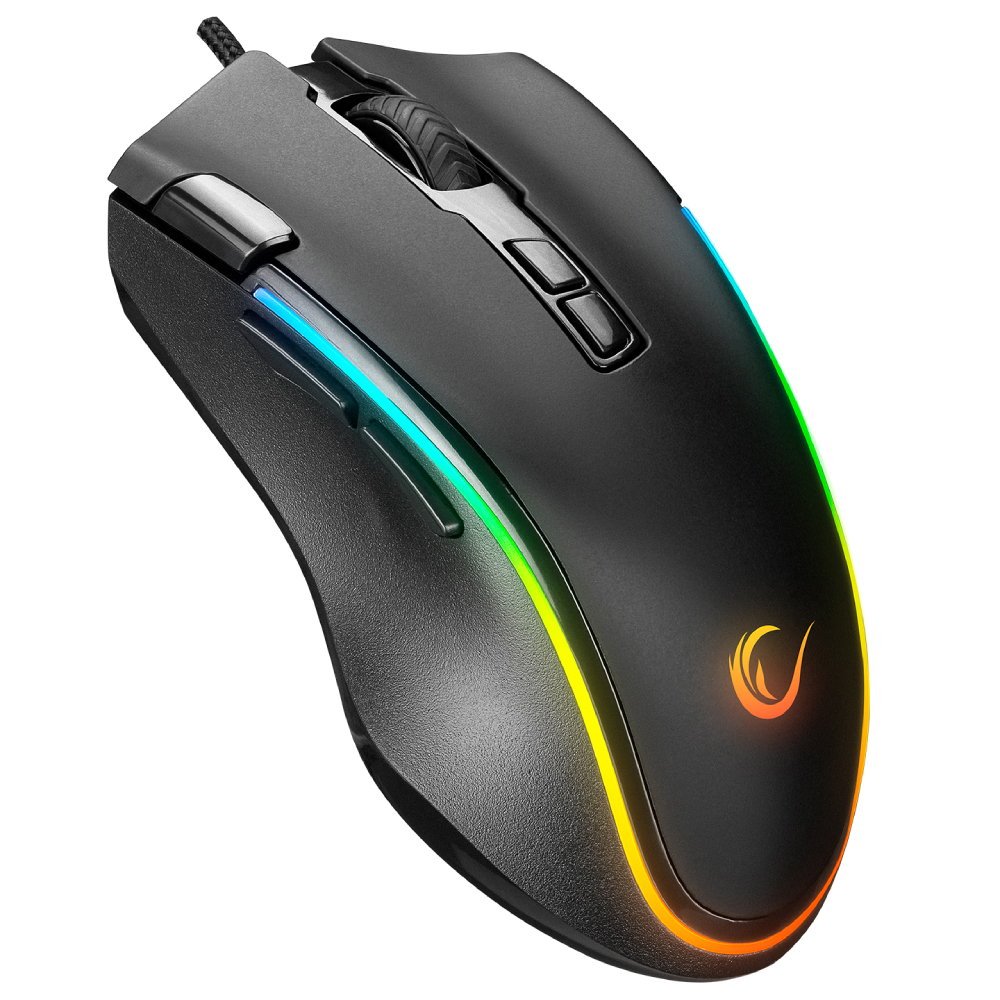 Rampage SMX-G72 GREEDY RGB Makrolu 7200dpi Gaming Mouse