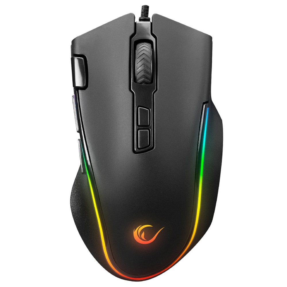 Rampage SMX-G72 GREEDY RGB Makrolu 7200dpi Gaming Mouse