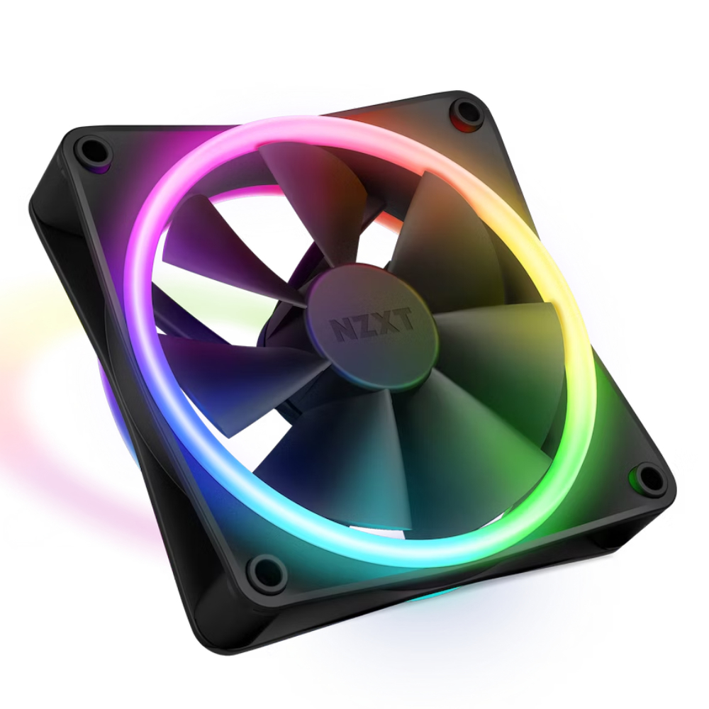 NZXT F120 RGB Duo 120mm Siyah Kasa Fanı