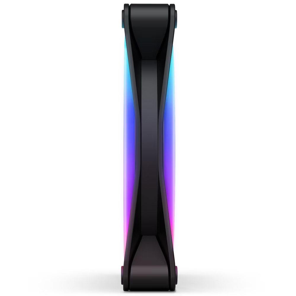 NZXT F140 RGB Dual Sided RGB 140mm Siyah Kasa Fanı