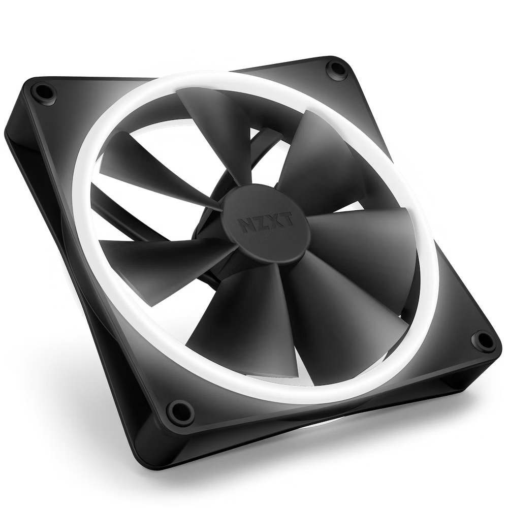 NZXT F140 RGB Dual Sided RGB 140mm Siyah Kasa Fanı