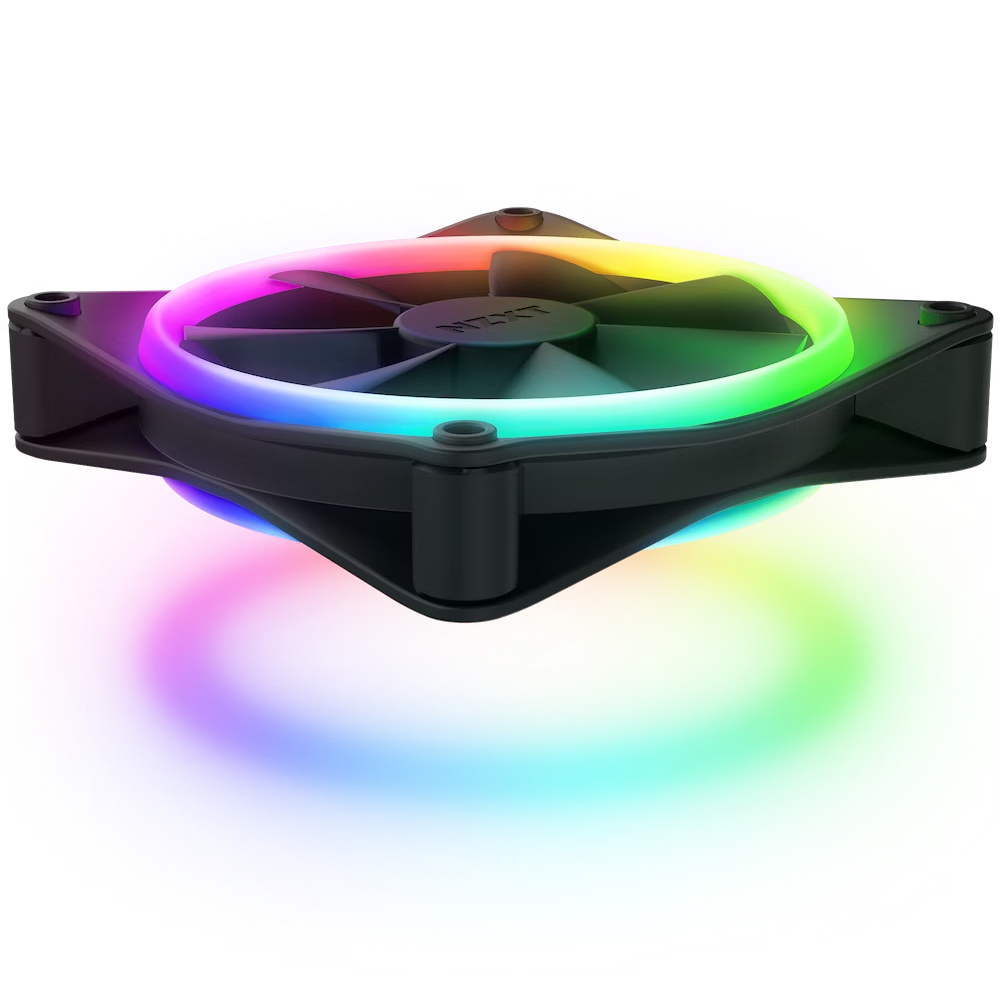 NZXT F120 RGB Duo 3x120mm Kontrolcülü Siyah Kasa Fanı