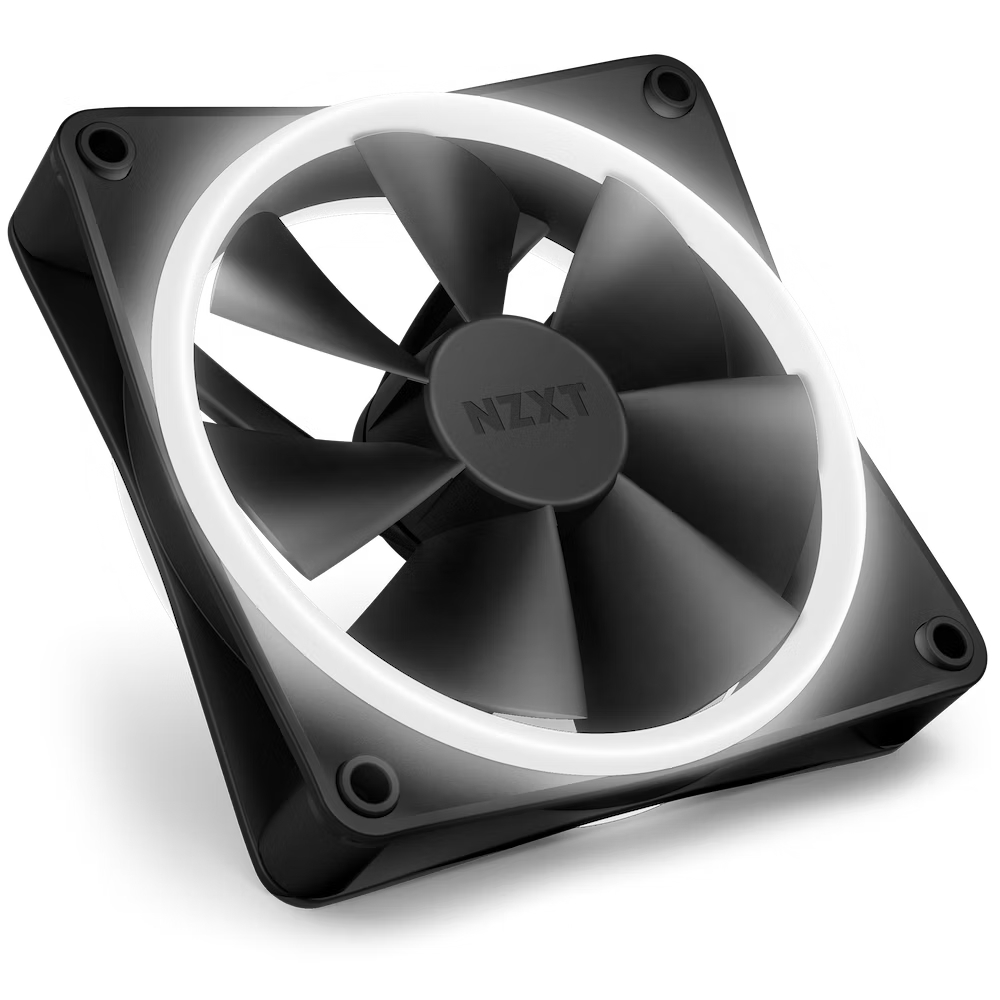 NZXT F120 RGB Duo 3x120mm Kontrolcülü Siyah Kasa Fanı