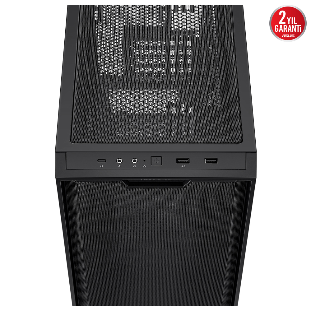 ASUS A21 USB 3.2 Mesh Siyah Micro ATX Kasa