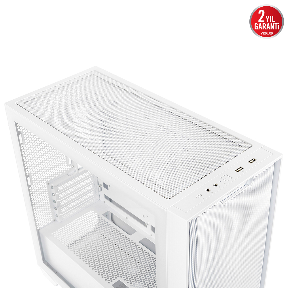 ASUS A21 USB 3.0 Mesh Beyaz Micro ATX Kasa