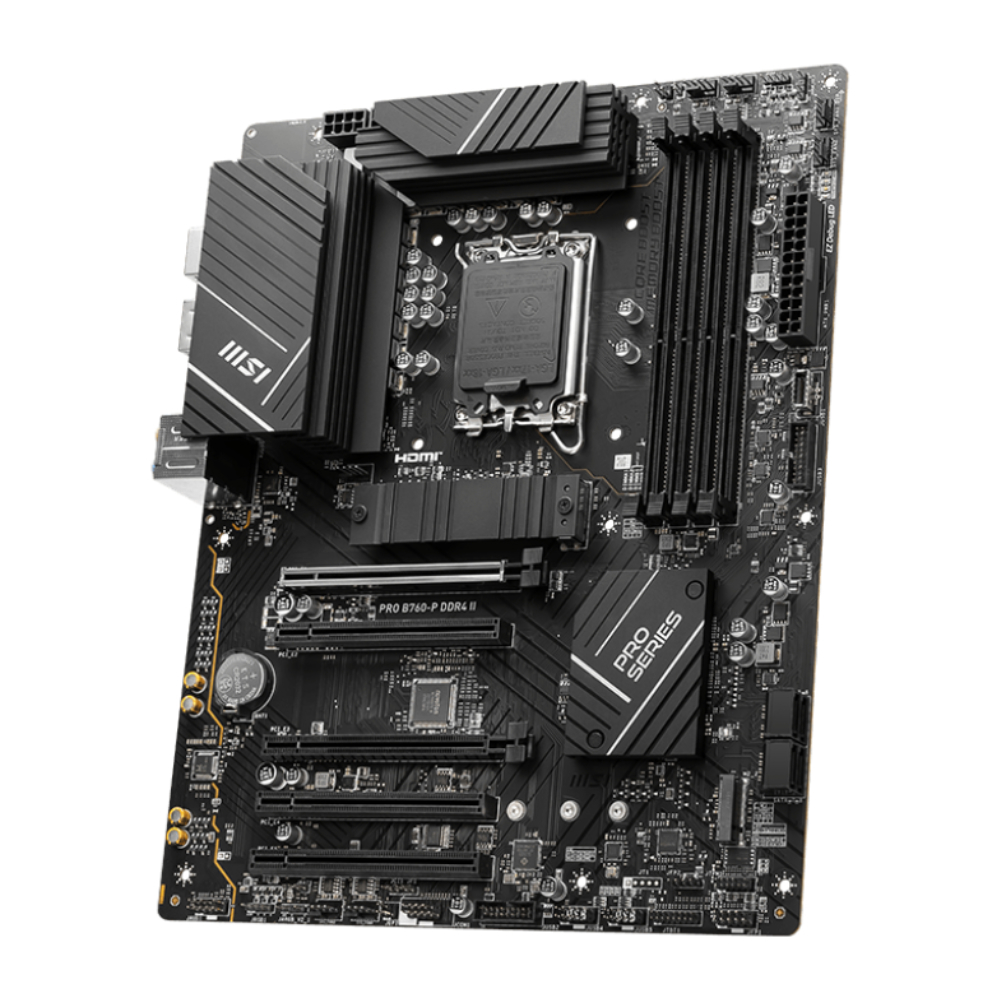 MSI PRO B760-P DDR4 II 5333(OC) DDR4 Soket 1700 M.2 HDMI ATX Anakart