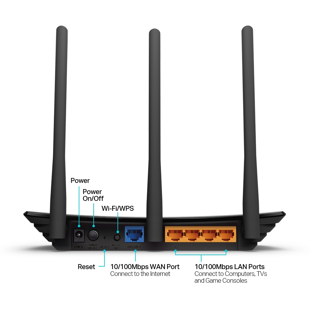 TP-LINK TL-WR940N 450Mbps Kablosuz N Router