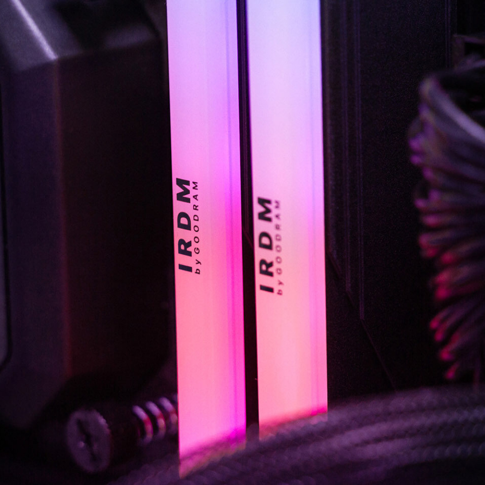 GOODRAM 32GB (2x16GB) IRDM RGB 6000MHz CL30 DDR5 Siyah Dual Kit Ram
