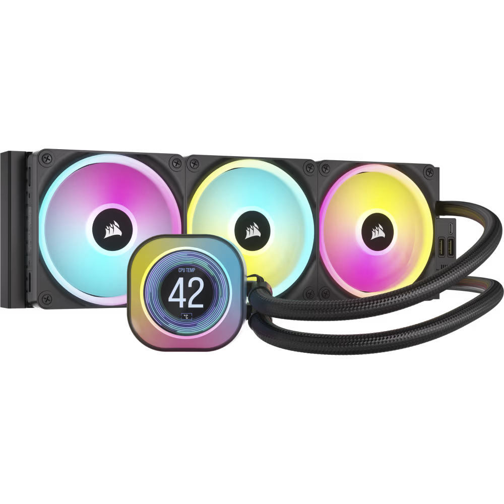 CORSAIR iCUE LINK H150i LCD 360mm İşlemci Sıvı Soğutucu