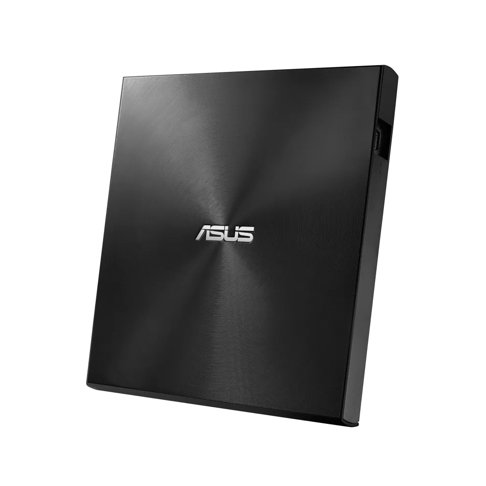 ASUS ZenDrive U8M Ultra İnce Harici USB-C DVD Windows ve Mac OS ile uyumlu M-DISC Gümüş Harici Siyah Sürücü ve Yazıcı
