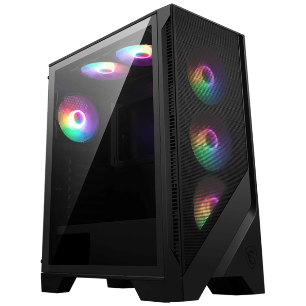 MSI MAG FORGE 120A AIRFLOW Tempered Glass ARGB Fan USB 3.2 mATX Bilgisayar Kasası