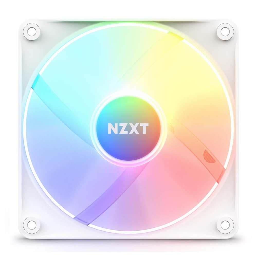 NZXT F140 RGB Core 140mm Beyaz Tekli Kasa Fanı