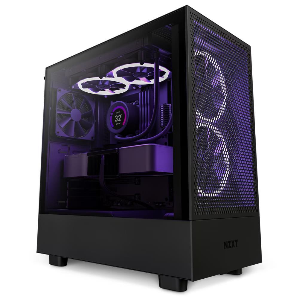 NZXT H5 Flow Edition ATX 750W 80+ Bronze USB 3.2 Siyah Mid Tower Kasa