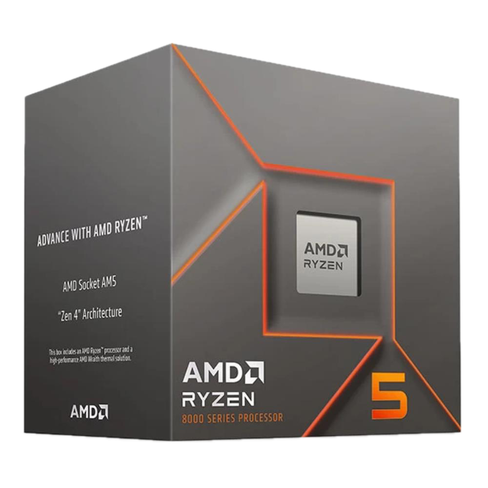 AMD Ryzen 5 8400F 4.2 GHz 16MB Önbellek 6 Çekirdek AM5 4nm İşlemci