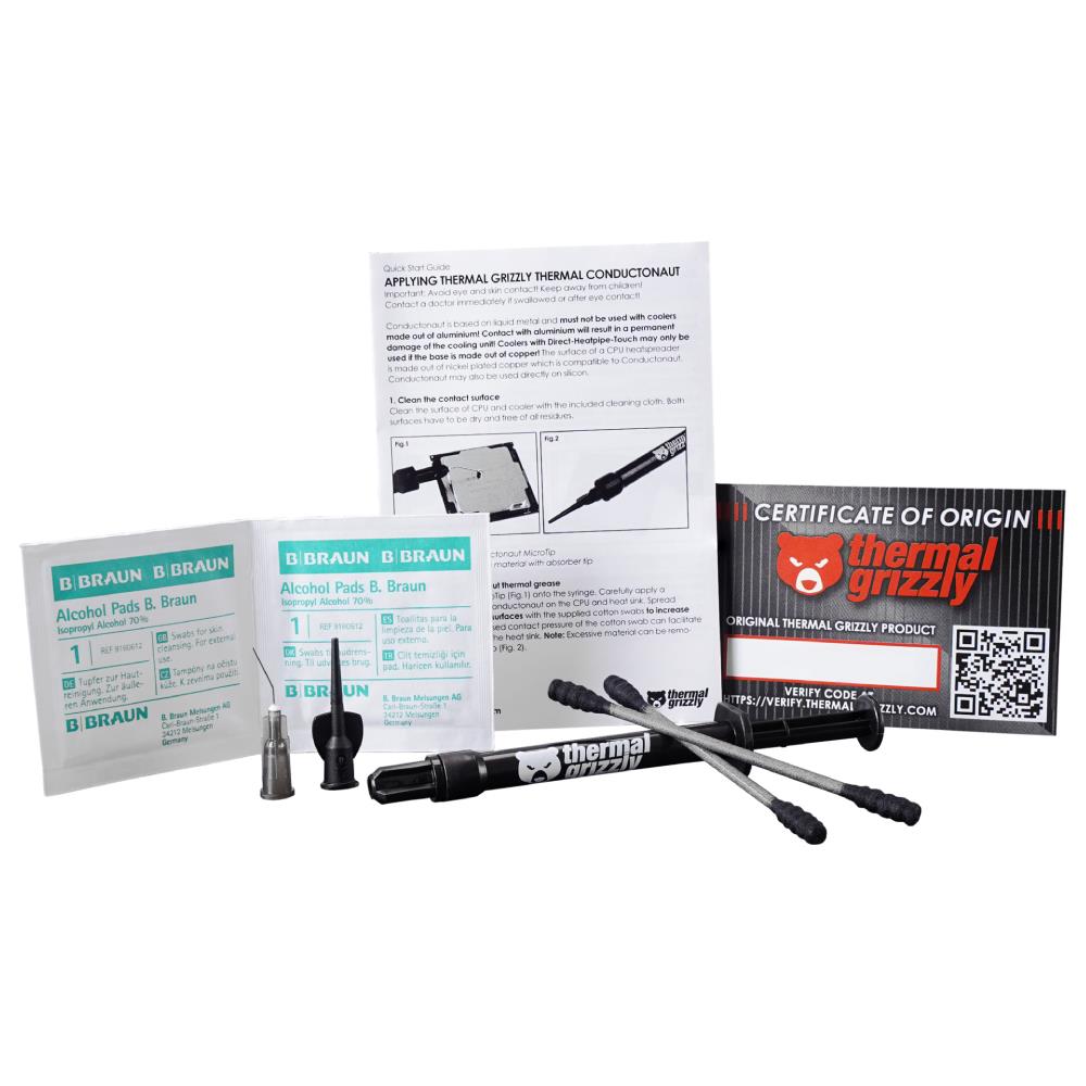 Thermal Grizzly Conductonaut TG-C-001-R 1 gr Sıvı Metal Termal Macun