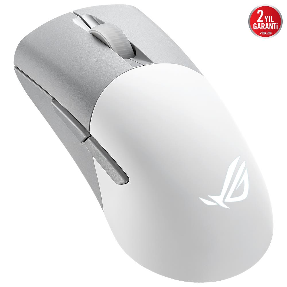 ASUS ROG Keris Wireless AimPoint Kablosuz Beyaz Gaming Mouse
