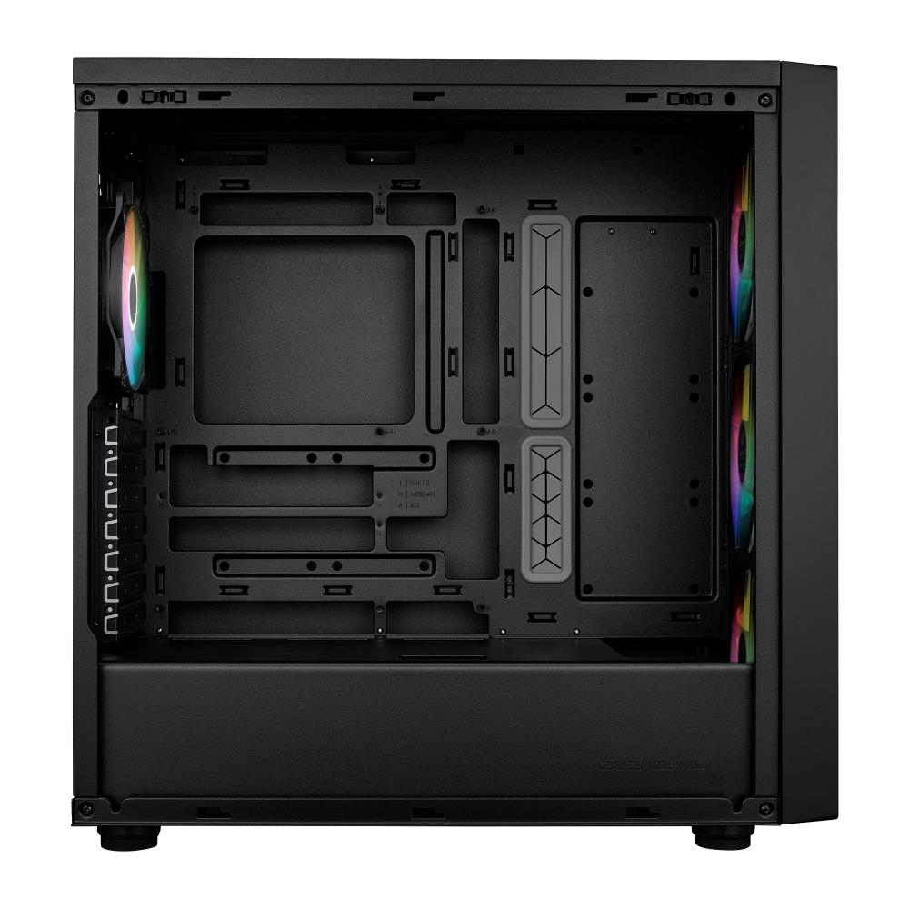 Cooler Master MasterBox 600 ARGB Tempered Glass Siyah USB 3.2 E-ATX Mid Tower Kasa