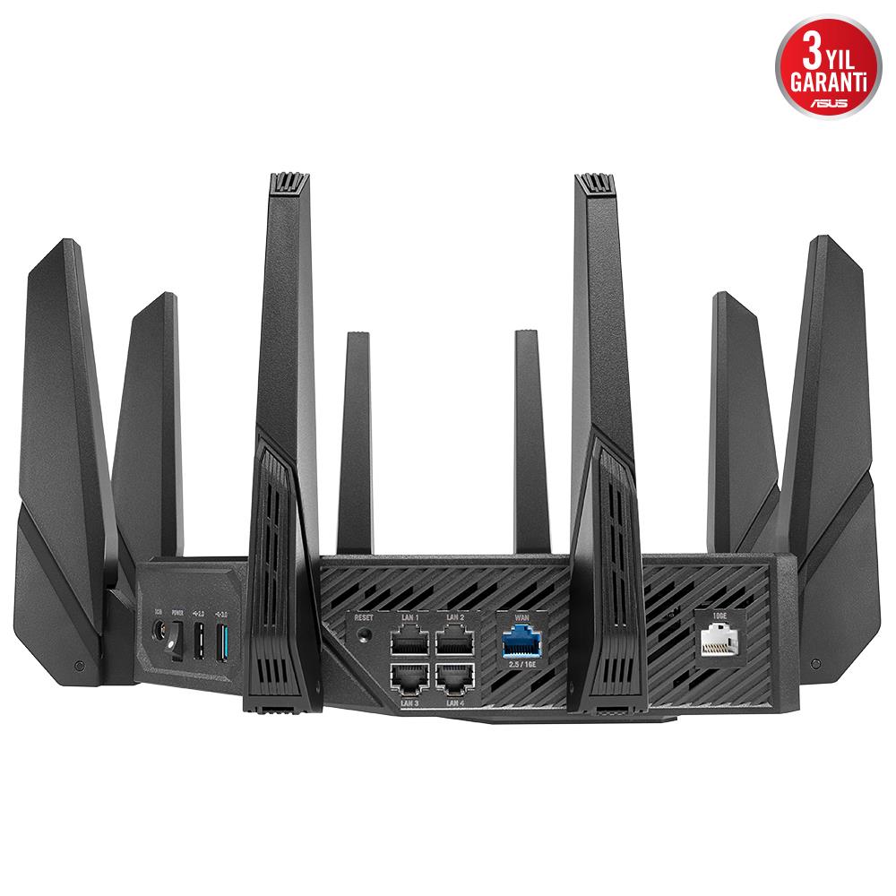 ASUS ROG Rapture GT-AX11000 Pro AiMesh RangeBoost Plus Tri-Band 10 Gigabit Wi-Fi6 Gaming Router