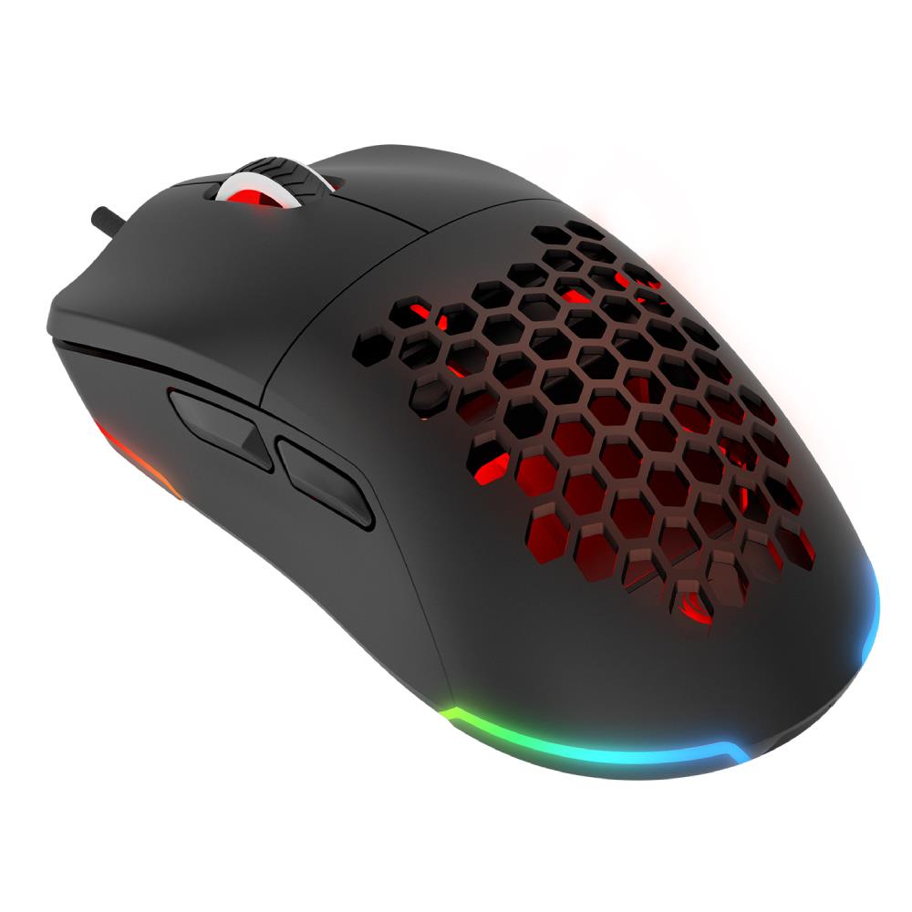 Rampage BLINK Siyah 7 Makro Tuşlu RGB 12800 DPI Kablolu Gaming  Mouse