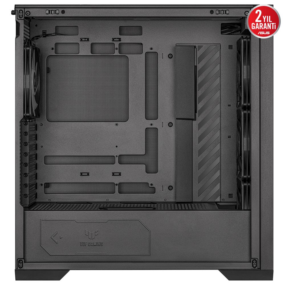 ASUS TUF GAMING GT302 ARGB Tempered Glass Siyah USB 3.2 ATX Mid Tower Kasa