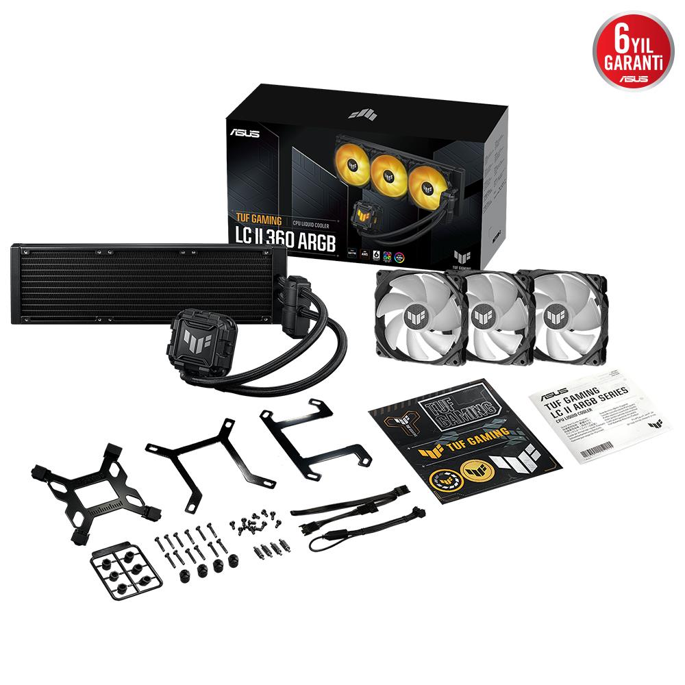 ASUS TUF GAMING LC II 360 ARGB 360mm İşlemci Sıvı Soğutucu