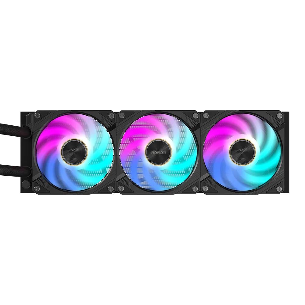 GIGABYTE AORUS WATERFORCE X II 360 ARGB 360mm LCD İşlemci Sıvı Soğutucu