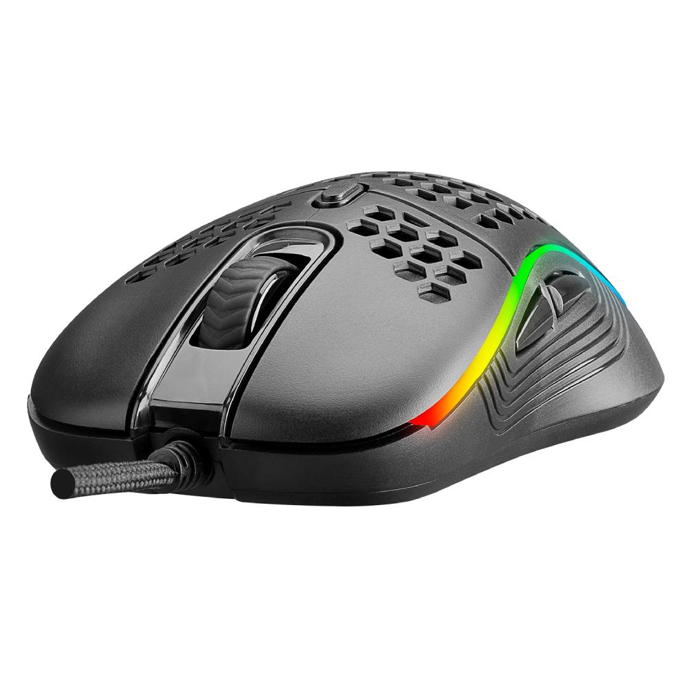 Rampage SMX-R85 GENTLE 6400 Dpi Siyah RGB Kablolu Gaming Mouse